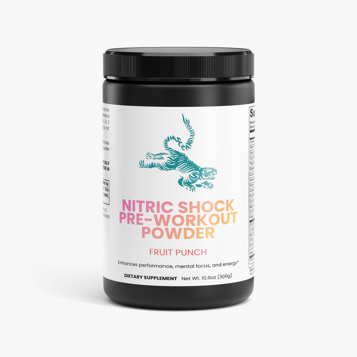 Supplement Nitric Shock Pre-Workout Powder (Fruit Punch)