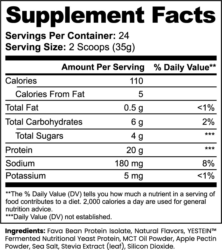 Supplement Plant Protein (Vanilla)